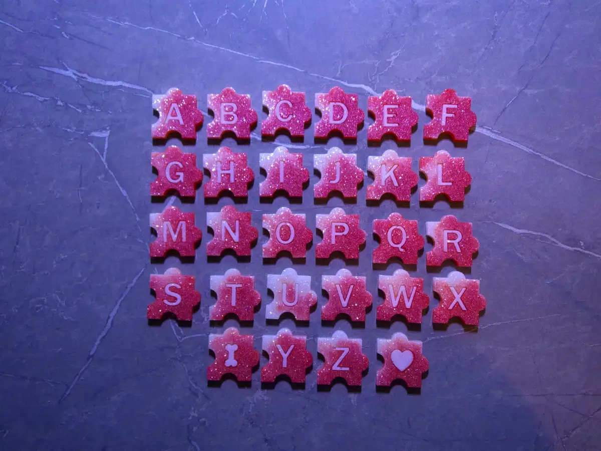Puzzle alphabet