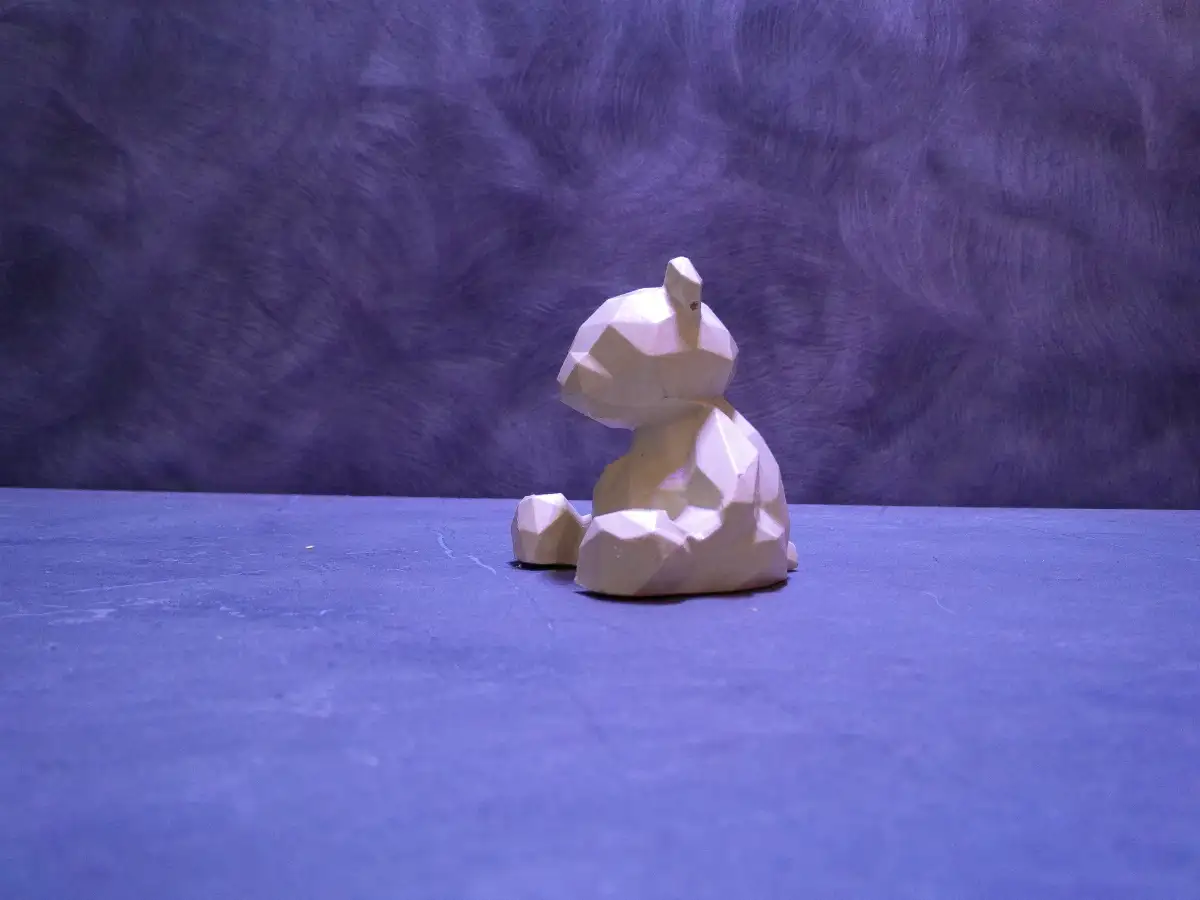 Petit Ours en Jesmonite